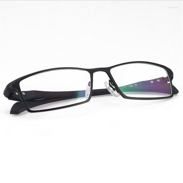 Sonnenbrillengestelle 55-17-136 Vollformat-Brillen für Herren, Legierungsbrillen, optisch, Herren-Designer-Optik, großformatig, 064
