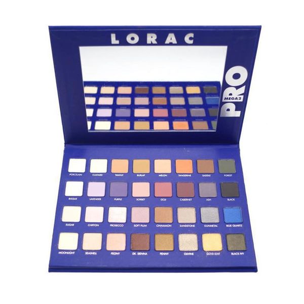 Bütün orijinal kaliteli yeni lorac mega pro palette 32 Shades Pro 2 3 Orijinal Göz Farı Paletleri Sınırlı Sürüm Shipi2954