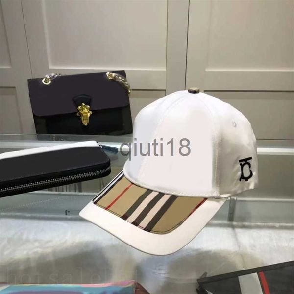 Cappellini da baseball Cappellino da baseball formale cappello firmato per donna di lusso per il tempo libero abito quotidiano nero bianco casquette vacanza morden moda semplice vestibilità berretto da uomo semplice ricamo M