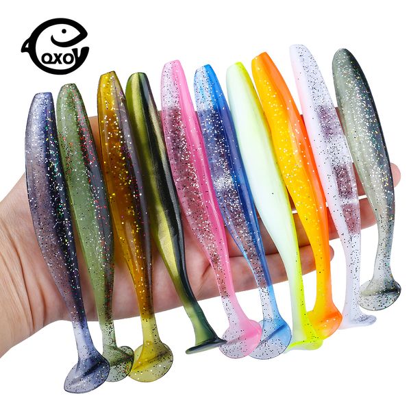 Esche esche QXO 10 pz / lotto 7 cm 10 cm 13 cm Verme morbido Esca in silicone Pesce di mare Pva Swimbait Wobblers Articoli per la pesca Attrezzatura artificiale 230911