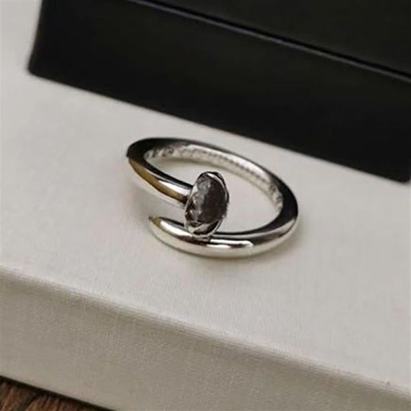 Fashion charm ring for mens and women trend personality punk cross style Lovers gift hip hop jewelry with box nrj2023250l