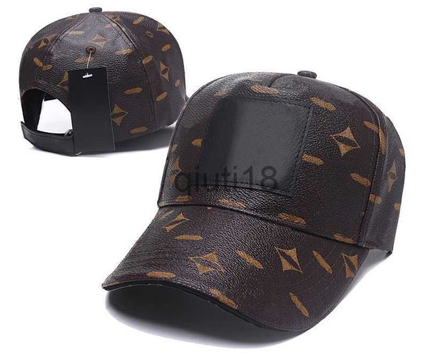 Bola Caps New Designer Ball Hat Fashion Street Hat Couro Tecido Cool Classic Baseball Cap 13 Cor Alta Qualidade Homens e Mulheres Igualmente X0912