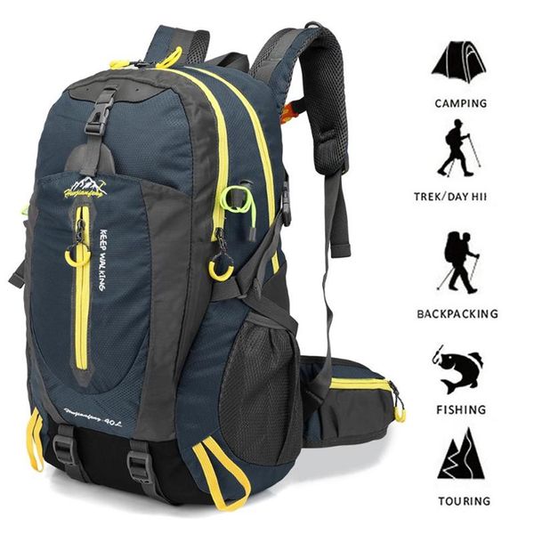 Radfahren Taschen 40L Wasserdicht Reise Rucksack MTB Mountainbike Camp Wanderung Laptop Daypack Trekking Klettern Zurück Für Männer Frauen353V