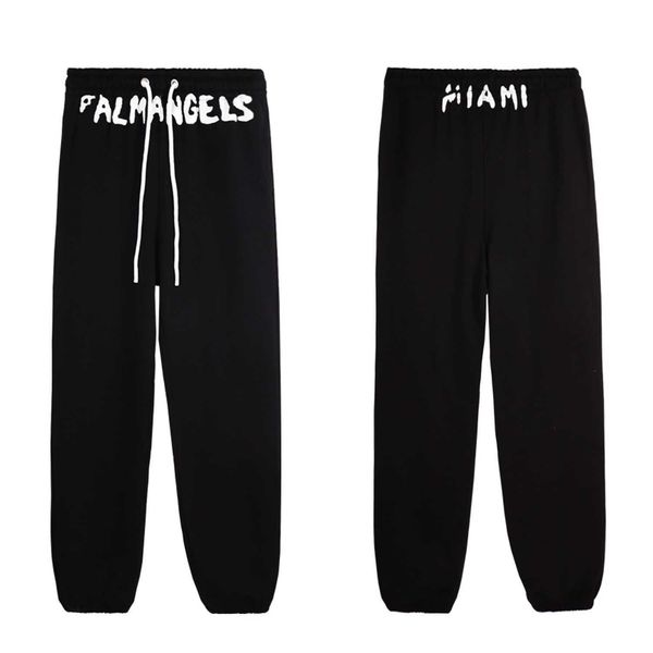 Palm Angel Autunno/Inverno New Letter Print High Street Casual Pantaloni con coulisse con leggings Pantalone di marca all'ingrosso