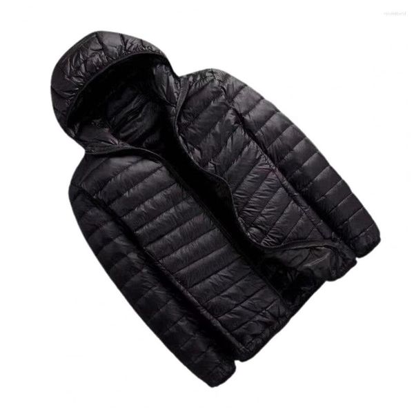 Herrenjacken Herbst Winter Leichte Daunenjacke Herren Kapuze Kurz Große Ultradünne Leichte Jugend Schlank Für Männer Chamarras Para Hombre