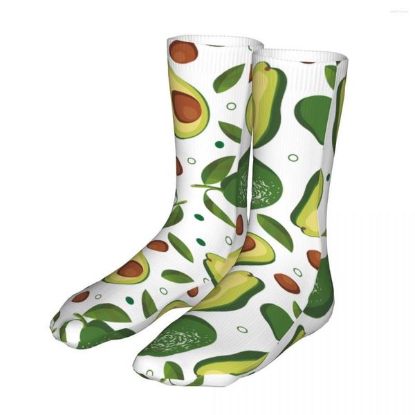 Herrensocken Männer Sport Grüne Avocado Baumwolle Lustige Avocados Liebhaber Frauen Socke