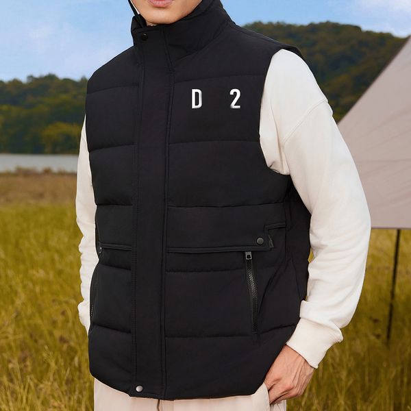 gilet giacca da uomo Designer Tibb Gilet da uomo di lusso con cappuccio Gilet di piumino di marca francese Coppia canadese Piumino casual in pelle da motociclista di design