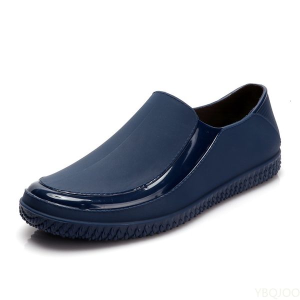 Stivali da pioggia Scarpe da pioggia Stivali da pioggia corti da uomo Low-Top Scarpe impermeabili Scarpe in gomma leggera antiscivolo Slip on Uomo Galosce Trend Scarpe da pesca 230912