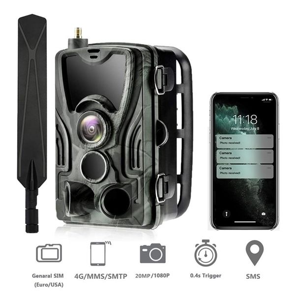 Охотничьи камеры Suntekcam HC-801 series APP Control 4G 20MP 1080P Trail Camera Wireless Wildlife 0 3S Trigger Night Vision 2209232441