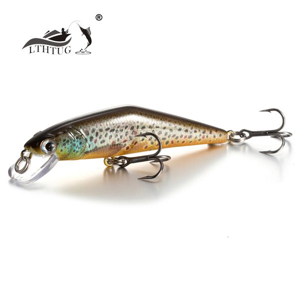 Esche esche LTHTUG Japan Pesca Stream Fishing Lure 63mm 8g Affondamento Minnow Peche Esca dura artificiale per spigola Luccio Salmone Trota 230911