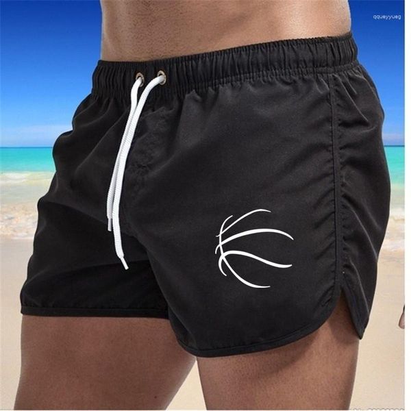 Shorts masculinos 2023 swimwear maillot de bain menino nadar ternos boxer secagem rápida troncos homens maiô surf banadores