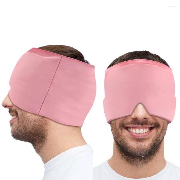 Berretti Copricapo con impacco freddo Cappellini in gel Protezione per gli occhi Terapia Fisica Cappelli per alleviare il raffreddamento