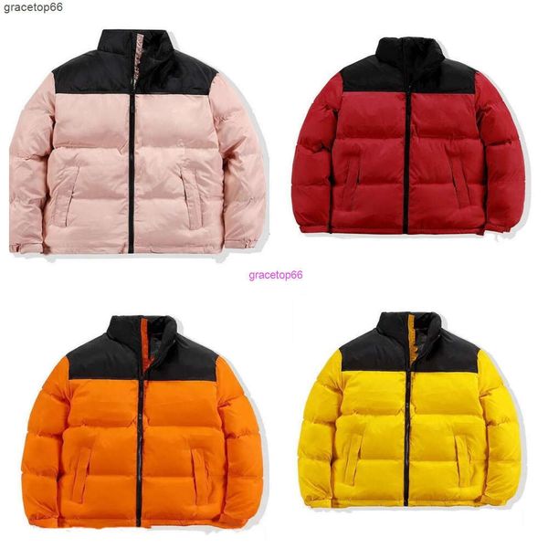 Hil8 Parkas masculinas para baixo jaquetas masculinas casacos designer puffer jaqueta de algodão de nylon roxo unissex manga comprida com zíper capuz estovável acabamento repelente à água