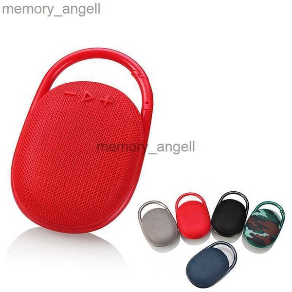 Altoparlanti portatili JHL Clip 4 Mini altoparlante wireless Bluetooth Altoparlanti portatili per sport all'aria aperta con doppio corno 5 colori HKD230912