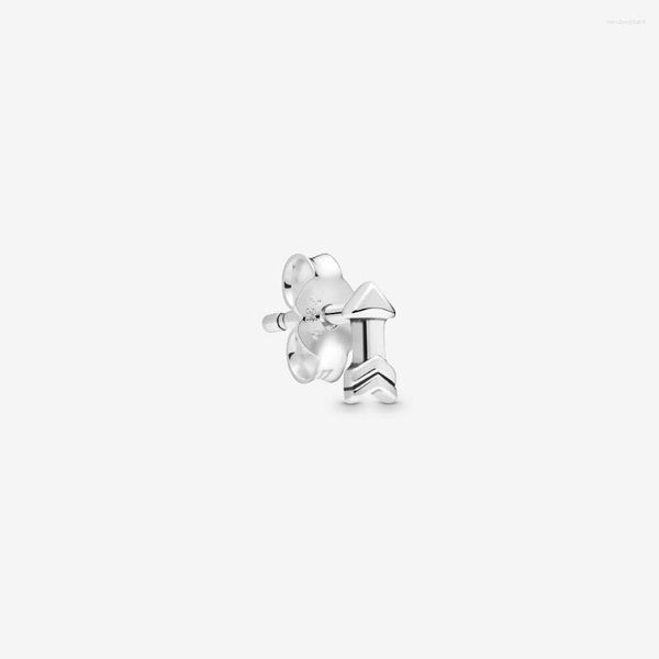 Ohrstecker My Arrow Single für Damen 925 Sterling Silber Ohrring Mädchen Hochzeit Ohr Statement Schmuck Geschenk Brincos Pendientes