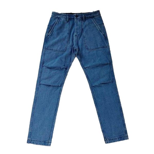 Jeans da uomo 2023 Primavera e autunno nuovi jeans da uomo larghi dritti tendenza estiva Joker pantaloni casual sottili Men247u