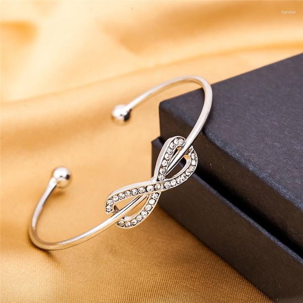 Link pulseiras moda ajustável zircão cruz charme pulseira pulseira para mulheres menina acessórios festa de casamento jóias presentes e455