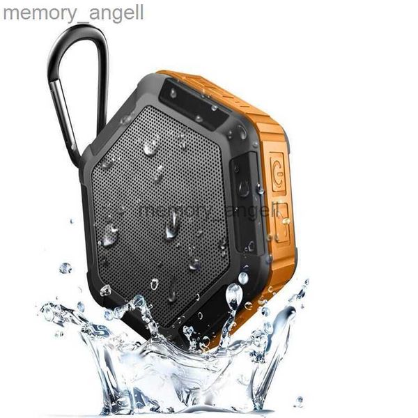 Портативный IP65 водонепроницаемый беспроводной стерео открытый Bluetooth-динамик громкой связи супер мини-душ спортивный альпинистский стереодинамик HKD230912