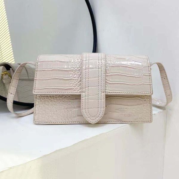 Dapu-Tasche, langstielige Unterarmtasche, Damen-One-Shoulder-Diagonaltasche, modische, einfache und vielseitige Taschen, PVC