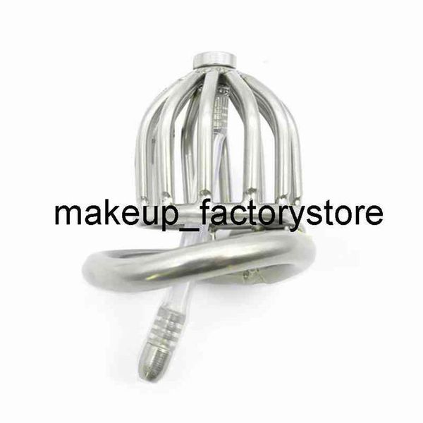 Massage Männlich Keuschheitskäfig Spiked Cock Edelstahl Mit Harnröhren Bahre Dilatator Super Kleine Gürtel Penis Lock Ring345S