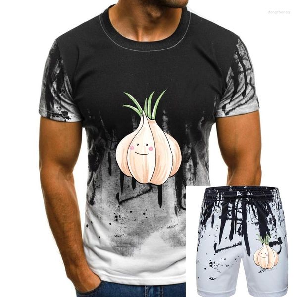 Magliette da uomo Maglietta all'aglio Maglietta da giardino Serigrafata Abbigliamento Regalo Foodie Unisex Uomo