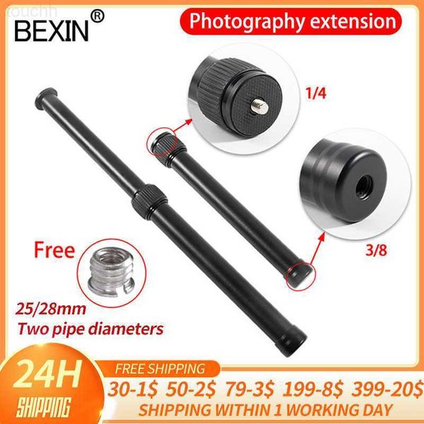 Selfie monopods selfie monopods selfie sopa veya 3/8 vidalar el sabitleyici adaptörü ayarlanabilir monopod slr kamera uzantısı t221017 l230912