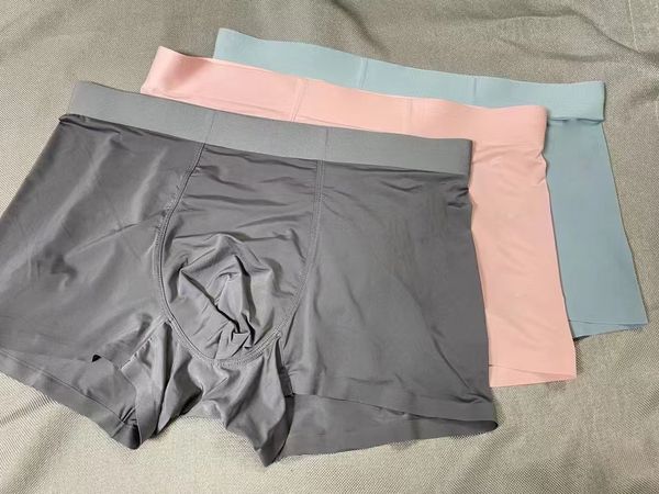 Herren-Boxershorts, Unterhosen, Shorts, Unterwäsche, Baumwoll-Boxershorts, Luxusmarke, 8 Stile, mit Buchstaben bedruckt, Unterwäsche, Designer-Höschen, kurze Hose, Nahtfarbe