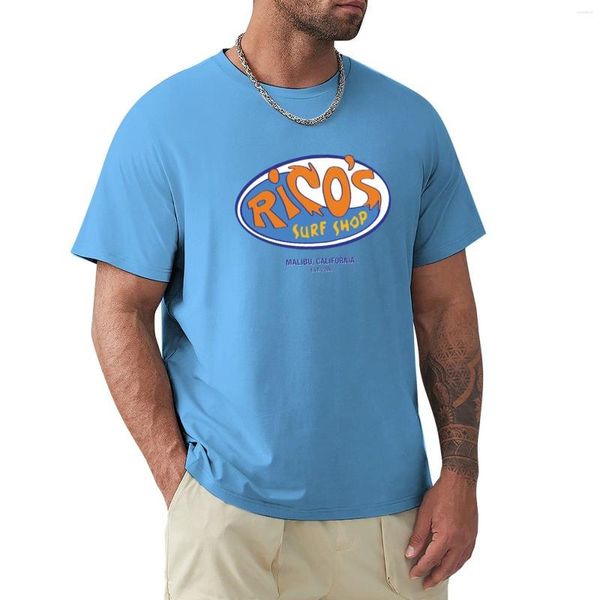 Polos masculinos Beachside Surf Shop Camiseta Edição Curta Camiseta Blusa Camisas de treino masculinas