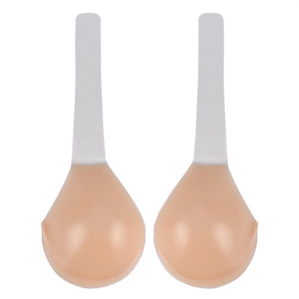 Reggiseno in silicone DD DDD G H Plus size Sexy Lady Reggiseno invisibile senza spalline Reggiseni push-up Abito autoadesivo Gel appiccicoso Backless BH245r