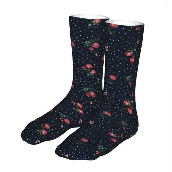 Erkek Çoraplar Erkek Erkek Kadın Çılgın Sevimli Çiçek Yüksek Kaliteli İlkbahar Yaz Sonbahar Kış