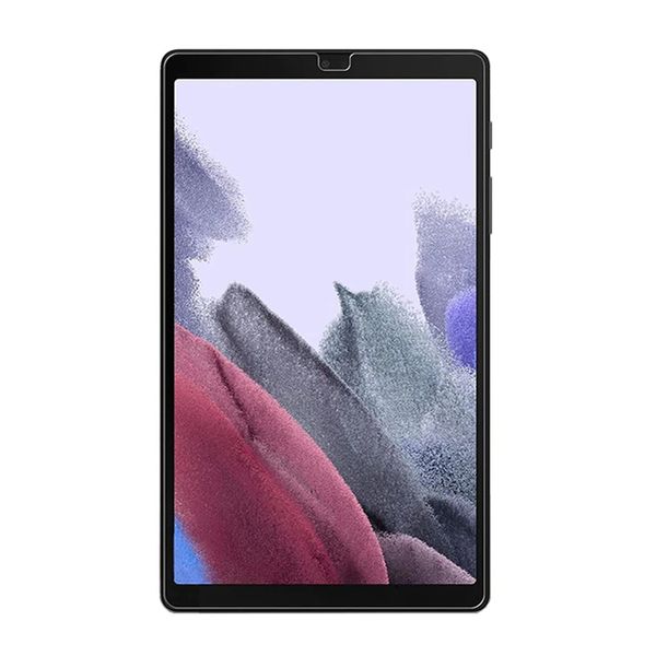 Displayschutzfolie zum Fabrikpreis für Samsung Tab A S A7 Lite Active Galaxy Tablet, gehärtetes Glas, klares HD 2,5D Radian Guard Shield mit Einzelhandelsverpackung