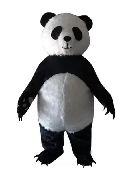 Costumi mascotte Versione di vendita diretta in fabbrica Costume da mascotte panda gigante cinese Evento di festa di Natale di Halloween