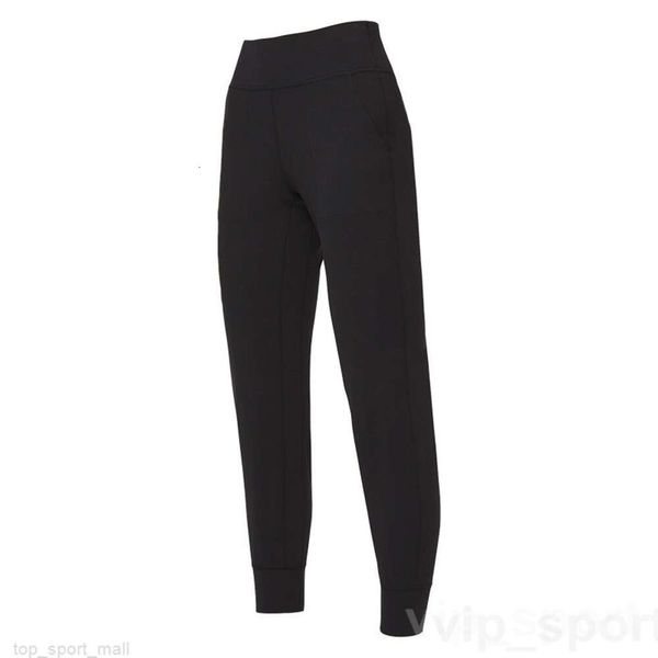 Lu Lu Leggings da yoga Allinea pantaloni da donna Pantaloni sportivi casual Leggings da yoga Esercizio sportivo Pantaloni al limone Tasche atletiche Pantaloni Swift Speed Wunder Train Allenamento a tutta lunghezza