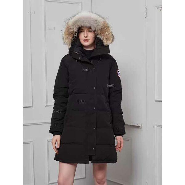 Canadian Designer Goose Mittellange Version Puffer Down Damenjacke Daunenparkas Winter Dicke warme Mäntel Damen Winddichte Streetwear489764