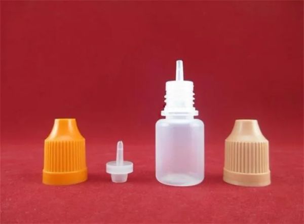 Название товара wholesale PE пластиковые бутылки-капельницы с красочными крышками для защиты детей, длинные тонкие наконечники для бутылок, заводской магазин Код товара