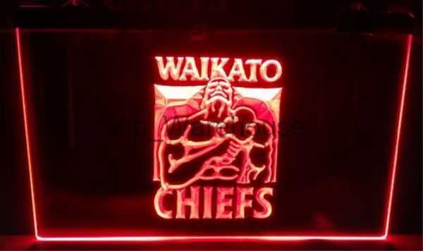 Strisce LED Waikato Chiefs Vendita birra bar pub club Insegne 3d led luce al neon segno decorazioni per la casa artigianato HKD230912