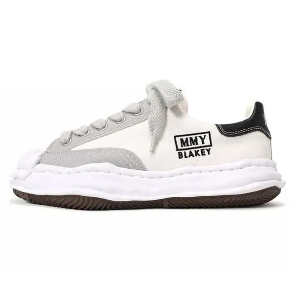 2024 MAIS MION MIHARA YASUHIRO Original Sapatos de lona de baixo corte para homens Miharayasuhiro Toe Cap Sneaker Mens MMY Sport Shoe Womens Sport OG OG Sapatos 84