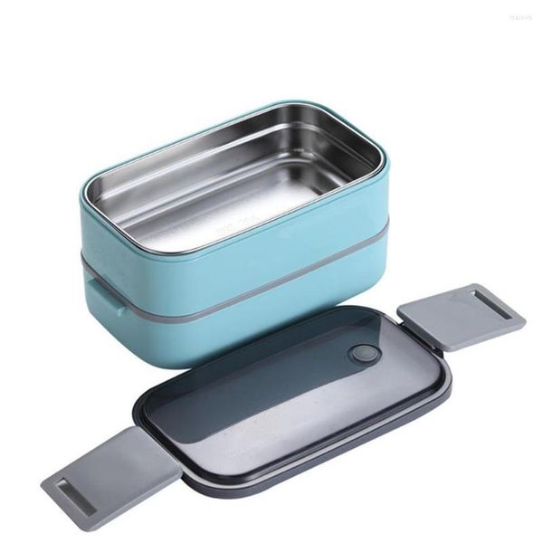 Set di stoviglie Bento Box portatile Pranzo multistrato con isolamento termico di grande capacità per la scuola materna Lavoro Picnic Travel325v