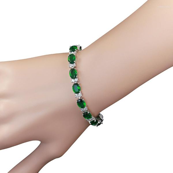 Collana orecchini set 4 pezzi fiore goccia verde smeraldo grande zircone cubico Dubai costume da festa per spose matrimonio di lusso