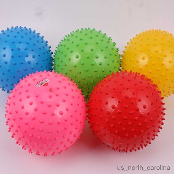 Brinquedos esportivos 10cm bolas de massagem estresse inflável saltando bolas de brinquedo esportes ao ar livre para crianças crianças meninas meninos r230912
