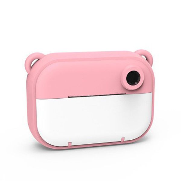 Fotocamera digitale per bambini con stampa istantanea 1080P Full HD Grande schermo da 2,4 pollici Fotocamera Polanroid per bambini Senza inchiostro Ragazze Ragazzi Stampa Supporto per fotocamera WIFI Connect