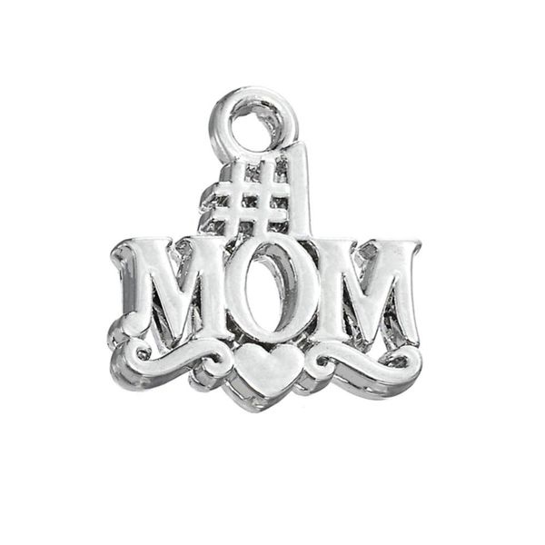 Charms Mode einfach zu DIY 30 Stücke 1 Mama für Liebe Mutter Schmuck machen passende Halskette oder Armband Drop Lieferung Erkenntnisse Komponenten Otngz