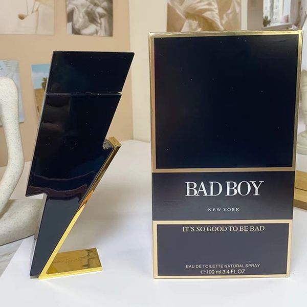 Colonia da uomo BAD BOY Deodorante antitraspirante classico 100 ML EDT Spray Profumo maschile di marca naturale 3.4FL.OZ EAU DE TOILETTE Fragranza profumata a lunga durata per regalo