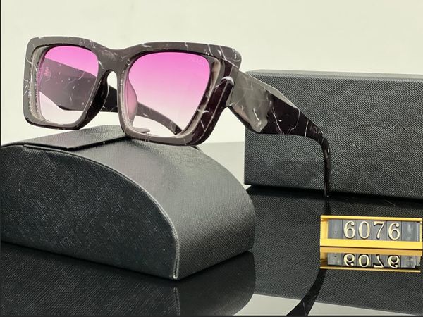 Nova chegada designer óculos de sol óculos de proteção ao ar livre praia óculos de sol para homem mulher assinatura triangular