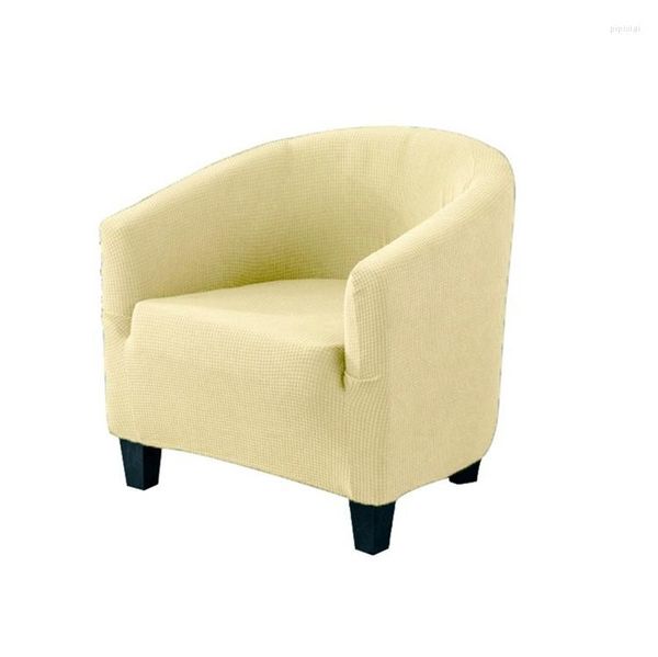 Capas de cadeira Elástica Semicírculo Capa de sofá único Ma1 Capa casual curvada completaKJD718-01-24
