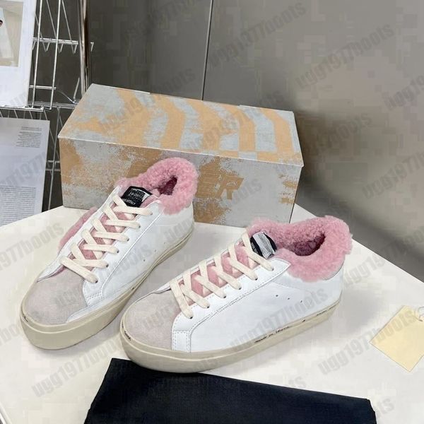 2023 NEUE Designer Goldene Freizeitschuhe Dirty Tennis Männer Frauen Schuhe Release Star Luxus Schuh Italien Marke Turnschuhe Pailletten Klassische Berühmte Echtes Leder Schuhe EUR35-45