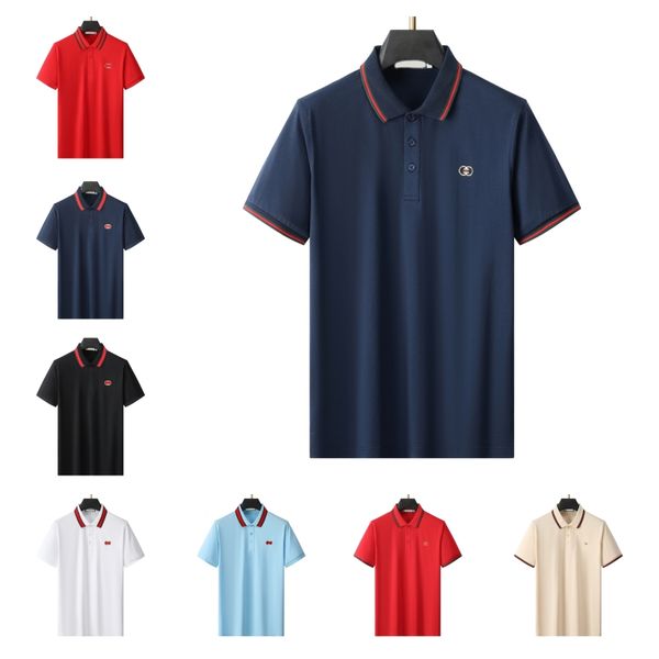 T-shirt da uomo Polo collo t-shirt da uomo t-shirt firmate camicie Abbigliamento t-shirt di moda tshirt di marca di lusso Manica corta abbigliamento da uomo T-shirt per il tempo libero polo da donna