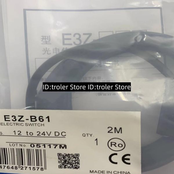 2 pezzi Nuovo interruttore fotoelettrico di alta qualità E3Z-T61A E3Z-T61