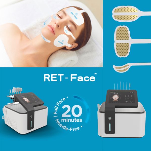 Novo pe em rf máquina de tratamento de radiofrequência massagem ems rosto facial pe-face máquina de levantamento de rosto