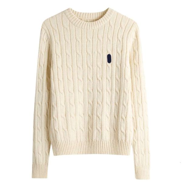 Designer Ralphs Outono Laurens Sweater Original QualitySweaters em torno do pescoço camisola torção pulôver pônei bordado manga longa pulôver